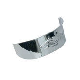Embossed Eagle Headlamp Visor. 5 3/4". Chrome Headlamp Visors Mcs