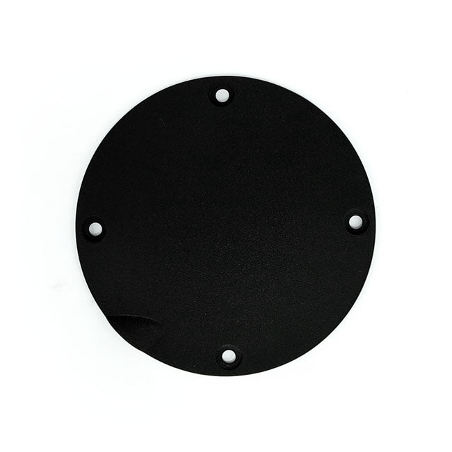 Derby Cover, Oem Style Domed. Black Wrinkle Derby Cover Mcs
