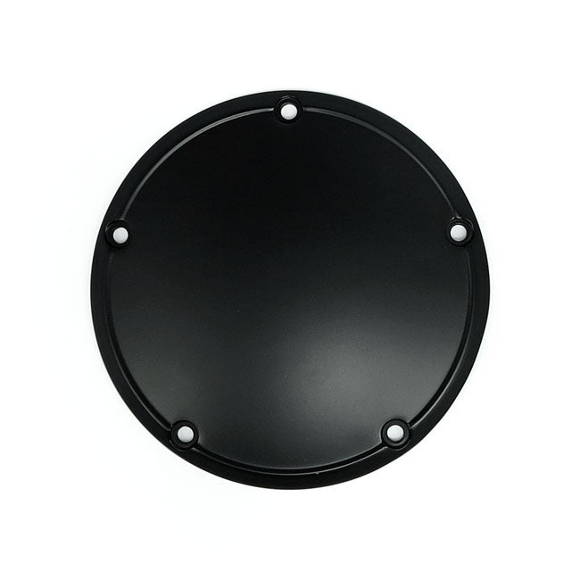 Derby Cover, Oem Style Domed. Matte Black Derby Cover Mcs