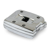 Evo B.T. Rocker Cover Kit (1 Cyl.). Chrome Rocker Covers Mcs