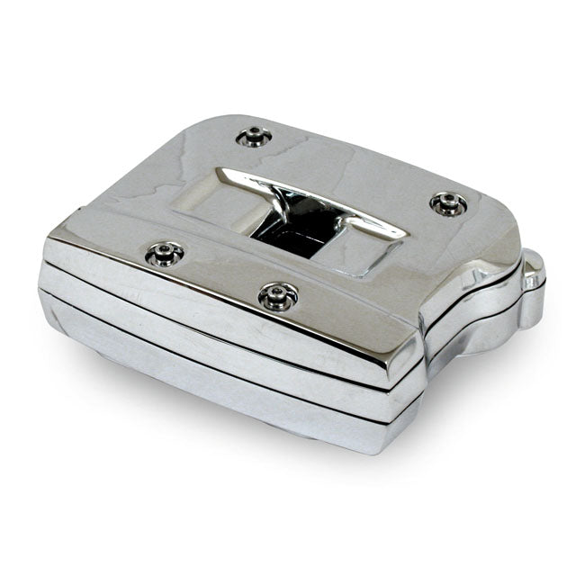 Evo B.T. Rocker Cover Kit (1 Cyl.). Chrome Rocker Covers Mcs