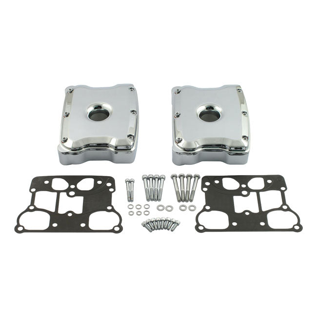 Twin Cam Rocker Cover Kit, Custom Style Rocker Covers Mcs