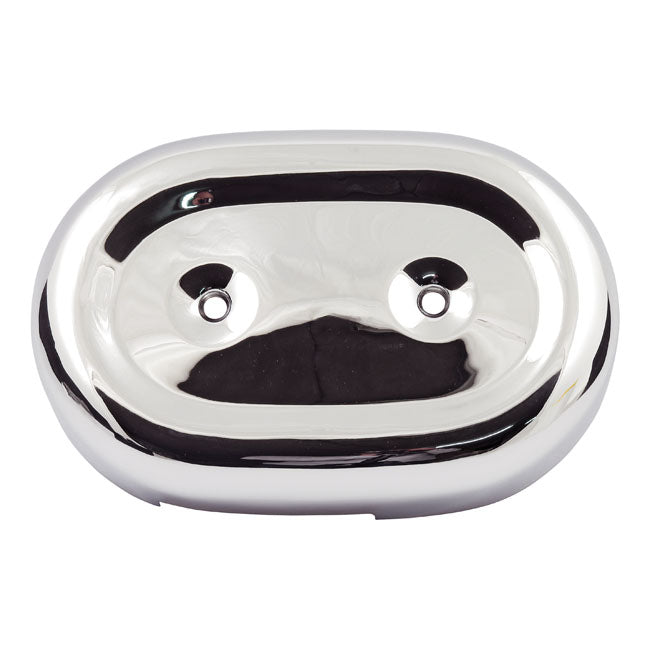 Xl Sportster Air Cleaner Cover. Chrome, Smooth Air Cleaner Mcs