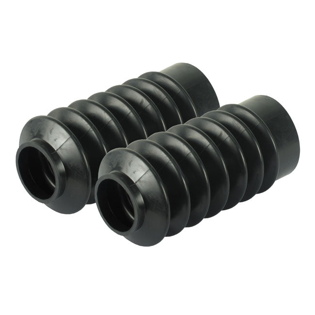 Bobber Boots 39mm Tubes. Black Fork Bobber Boots Mcs