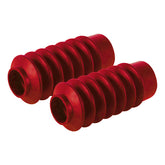 Bobber Boots 39mm Tubes. Red Fork Bobber Boots Mcs