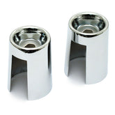 Shock Stud Cover Kit. Chrome Shock Absorbers Stud Covers Mcs