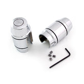 Shock Stud Cover Kit. Chrome Shock Absorbers Stud Covers Mcs