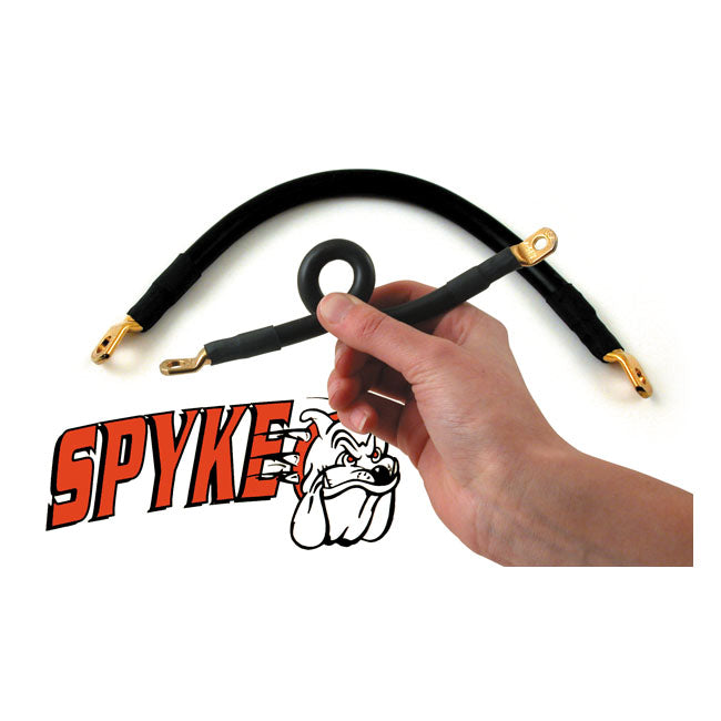 Spyke, battery cable set. Gold plated BATTERY CABLES Spyke