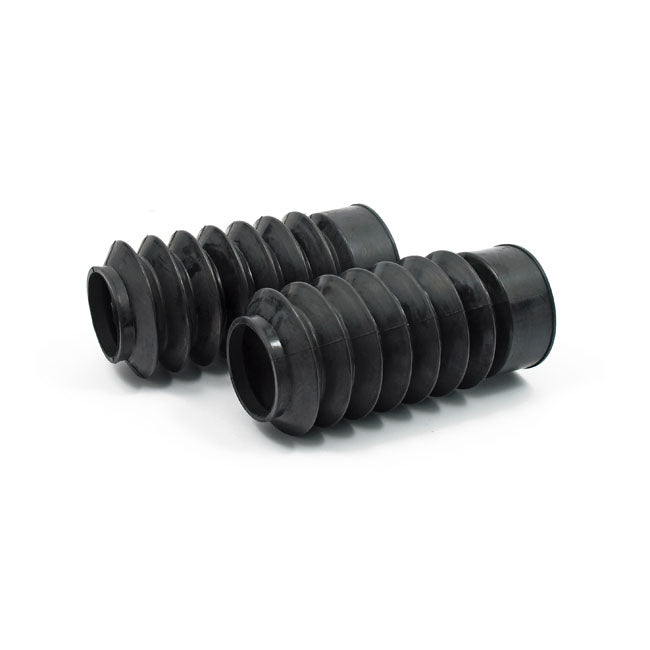 Bobber Boots 49mm Tubes. Black Fork Bobber Boots Mcs