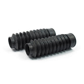 Bobber Boots 49mm Tubes. Black Fork Bobber Boots Mcs