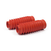 Bobber Boots 49mm Tubes. Red Fork Bobber Boots Mcs
