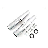 Mcs, Fork Shrouds For 39mm Forks. Chrome Fork Covers Mcs