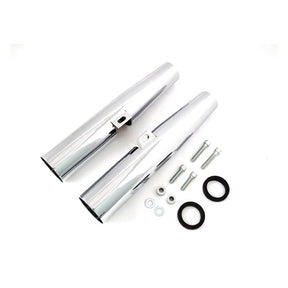 Mcs, Fork Shrouds For 39mm Forks. Chrome Fork Covers Mcs