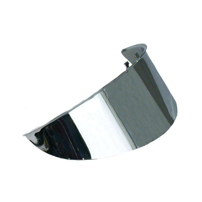 Smooth Headlamp Visor. 7". Chrome Headlamp Visors Mcs