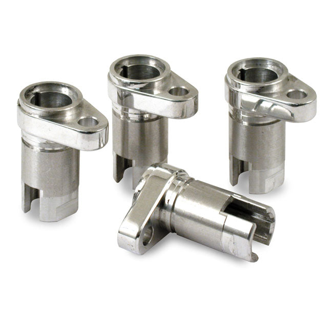 57 85 Sportster Billet Tappet Block Set. Polished Tappet Blocks Mcs