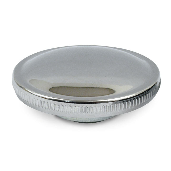 Late 73 82 Gas Cap. Vented. Chrome Gas Cap Mcs