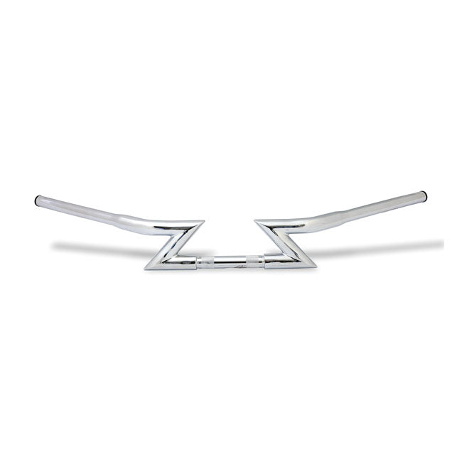 1 1/4" ''Z Bar'' Handlebar. Chrome Handlebars Highway Hawk