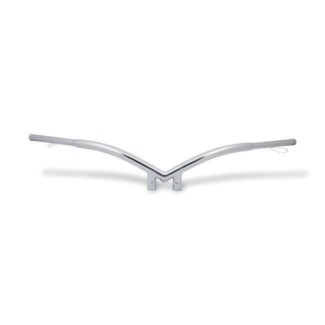 1 1/4" ''Banana'' Handlebar. Chrome Highway Hawk Default Title