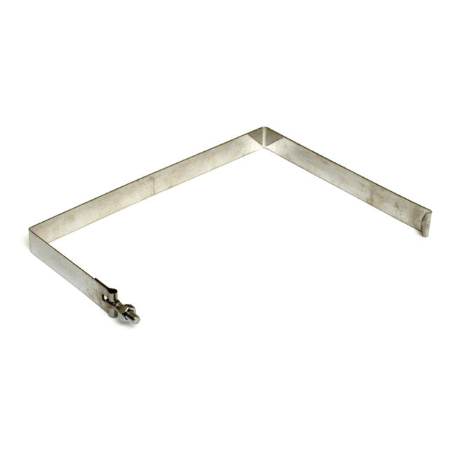 Battery Hold Down Strap. Chromed Stainless Battery Straps Mcs