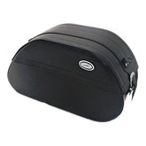 MCS, reinforced rigid leather saddlebag set. 32 liter Saddlebags Mcs