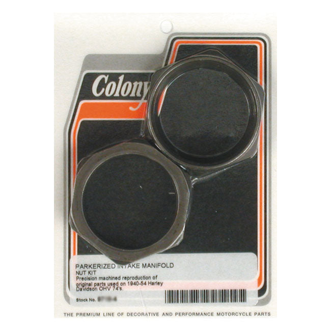 Colony manifold nuts, plumber style MANIFOLD PARTS/GASKETS Colony