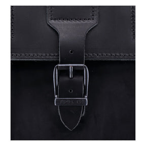 MCS, reinforced rigid leather saddlebag set. 32 liter Saddlebags Mcs