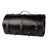 MCS, motorcycle leather suitcase. 37 liter. Black Saddlebags Mcs