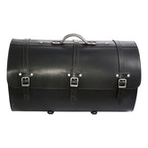 MCS, motorcycle leather suitcase. 67 liter. Black Saddlebags Mcs