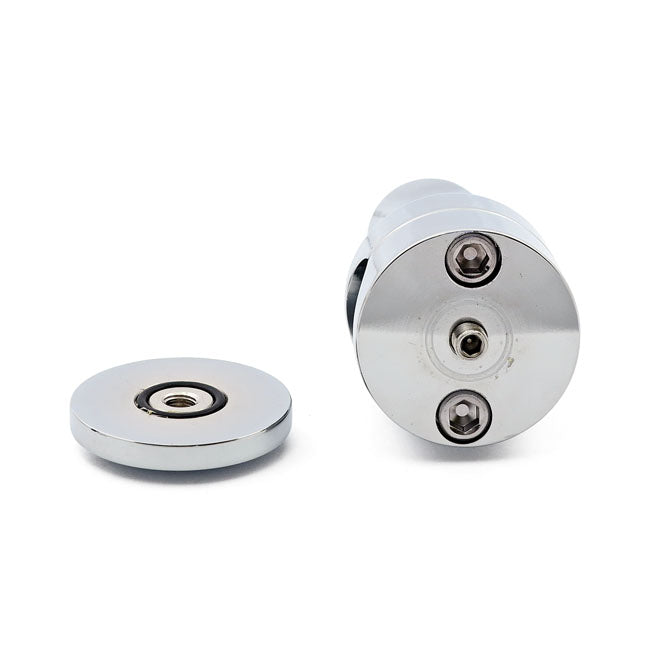 Talon Aluminum Riser Kit, 3" Rise. Chrome Risers Mcs