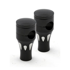 Talon Aluminum Riser Kit, 3" Rise. Black Risers Mcs
