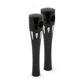 Talon Aluminum Riser Kit, 8" Rise. Black Risers Mcs