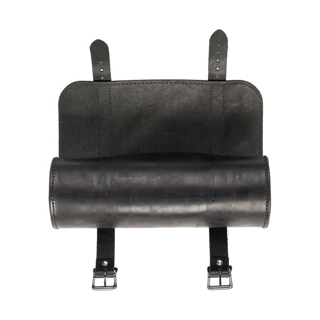MCS, leather tool roll. Black with black buckles. 1L. TOOLBAGS Mcs