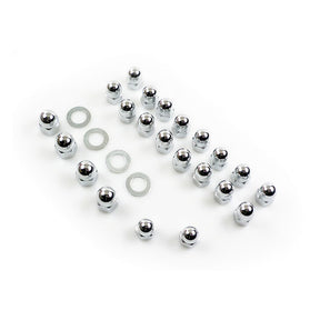 Colony, Shovel rocker box top nut kit. Chrome, Acorn ROCKER BOX NUT KITS Colony