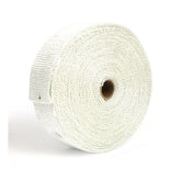 Exhaust Insulating Wrap. 2" Wide White Exhaust Insulating Wraps Mcs
