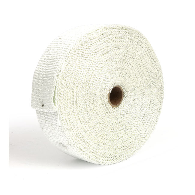 Exhaust Insulating Wrap. 2" Wide White Exhaust Insulating Wraps Mcs