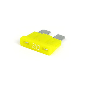Atc Fuse With Led Indicator. Yellow, 20 A Fuses And Fuse Holders Mcs