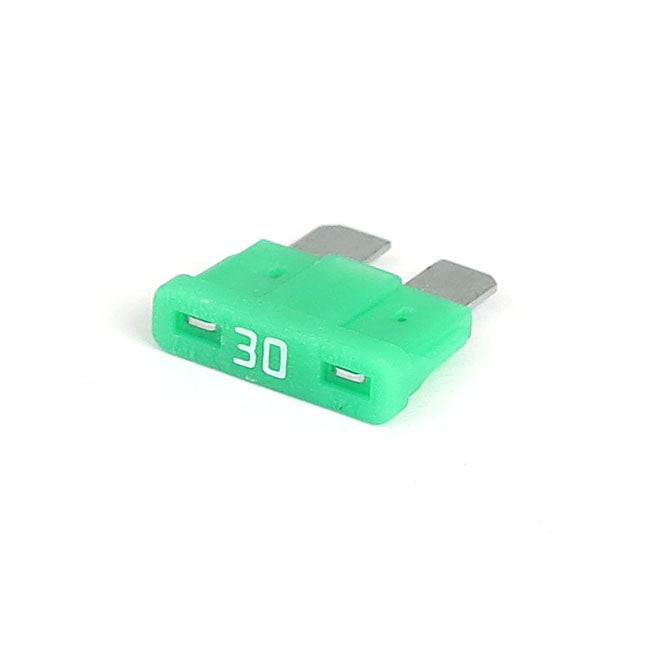 Atc Fuse With Led Indicator. Green, 30 A Fuses And Fuse Holders Mcs