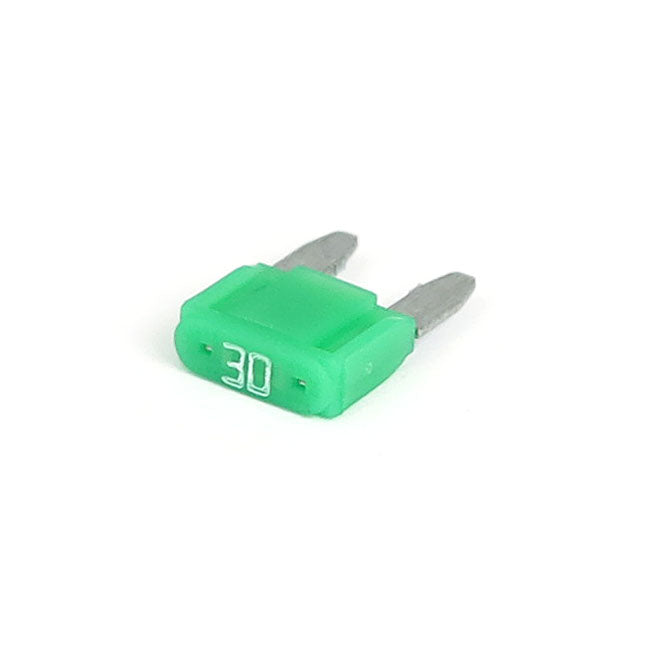 Mini Fuse With Led Indicator. Green, 30 A Fuses And Fuse Holders Mcs