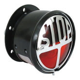 Stop Taillight. Black. Red Lens Taillights Mcs