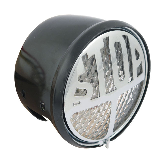 Stop Led Taillight. Black. Clear Lens Taillights Lenses Mcs