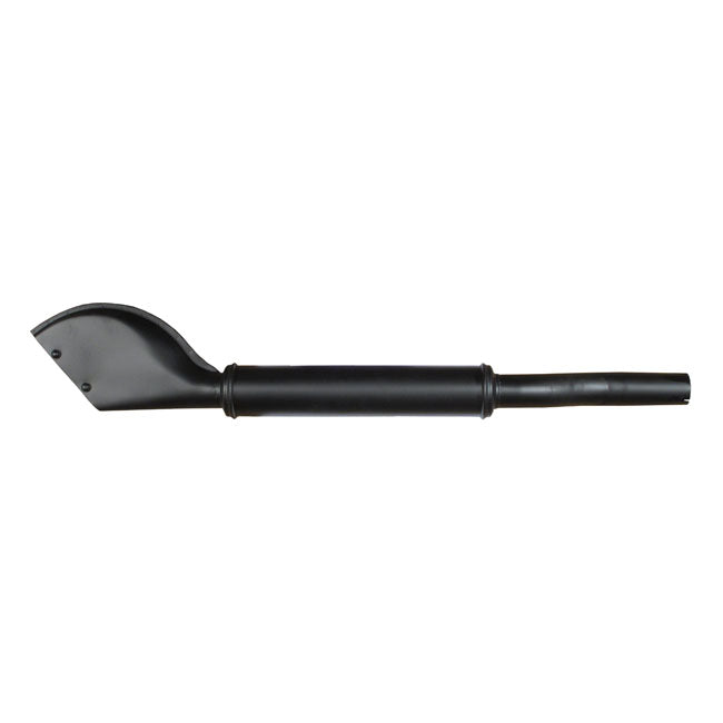 Wl Fishtail Muffler, Black Exhaust Slip-Ons And Mufflers Samwel