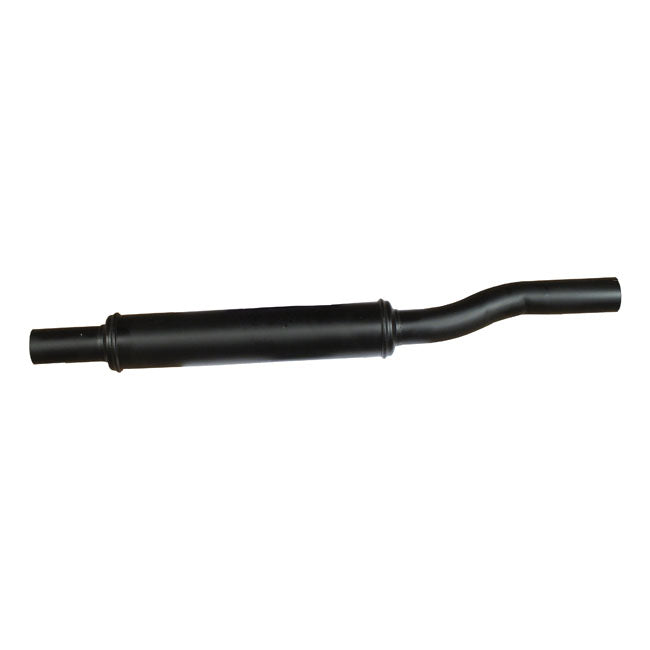 Wl Flathead Muffler, No Baffle. Black Exhaust Slip-Ons And Mufflers Samwel