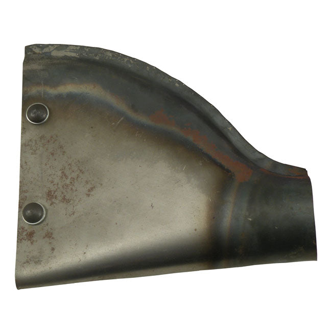 45" Flathead Weld On Fishtail End Exhaust End Caps Samwel