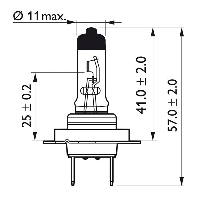 Philips CityVision Moto headlamp bulb H7 BULBS Philips