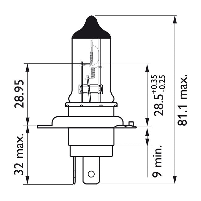 Philips CityVision Moto headlamp bulb HS1 BULBS Philips