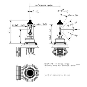 Philips headlamp bulb H8 BULBS Philips