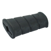 Repl. Rubber For Flat Kick Pedal. Black Kickstart Pedals Mcs