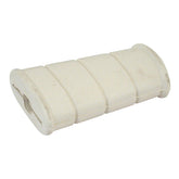 Repl. Rubber For Flat Kick Pedal. White Kickstart Pedals Mcs
