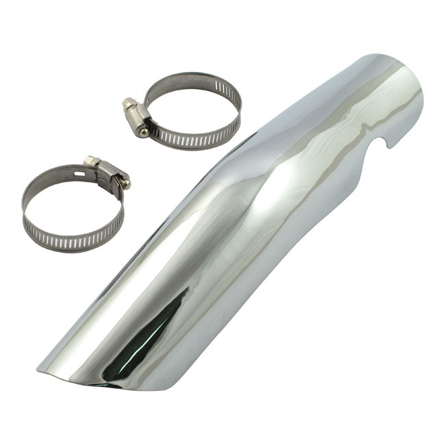 Fl 2 1 Exhaust Rear Header Heatshield Chrome Exhaust Heat Shields Mcs