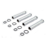 Lower Pushrod Cover Kit. L79 84. Chrome Pushrod Covers Mcs